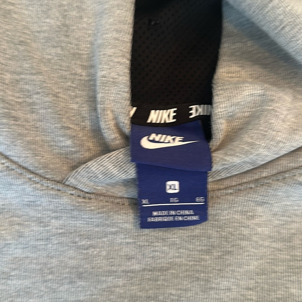 NIKE Heather Gray XL Hoodie